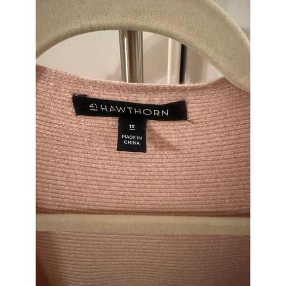 NWOT 41 Hawthorn Light Pink Cardigan - Picture 5 of 6